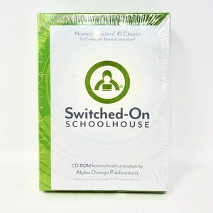 SOS Switched On Schoolhouse History & Geography Grade 6 NEW 2015 With Install CD